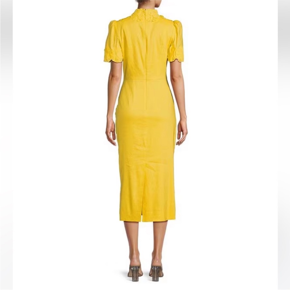 NWT Antonio Melani
Willow Floral Applique Short Sleeve Mock Neck Midi Dress - Picture 2 of 4